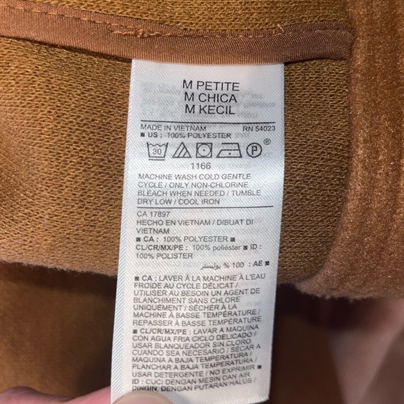 Old navy Soft -Brushed Sherpa-Trim Jacket Medium - Picture 6 of 6